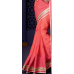 Magnificent Pink Colored Embroidered Faux Georgette Saree Magnificent Pink Colored Embroidered Faux Georgette Saree
